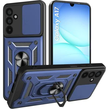 Калъф за Samsung Galaxy A17 5G / A17 4G - Techsuit - CamShield Series - Син