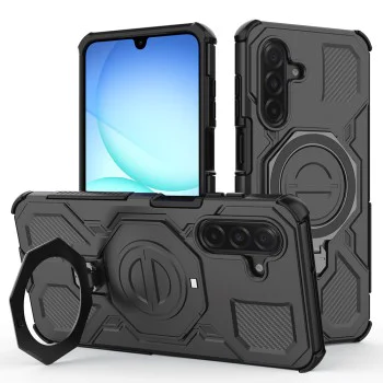 Калъф – Samsung Galaxy A17 5G / A17 4G – Techsuit Carbon Shield PRO – Черен