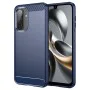 Калъф за Samsung Galaxy A17 5G / A17 4G - Techsuit - Carbon Silicone - Син