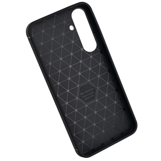 Калъф за Samsung Galaxy A17 5G / A17 4G - Techsuit - CarbonFiber - Черен