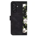 Калъф за Samsung Galaxy A17 5G / A17 4G - Techsuit - FlipCraft -Цветя на зората - Черен