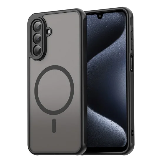 Калъф за Samsung Galaxy A17 5G / A17 4G - Techsuit - HaloFrost II MagSafe - Черен