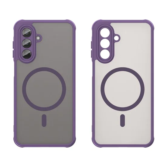 Калъф за Samsung Galaxy A17 5G / A17 4G - Techsuit - HaloFrost II MagSafe - Лилав