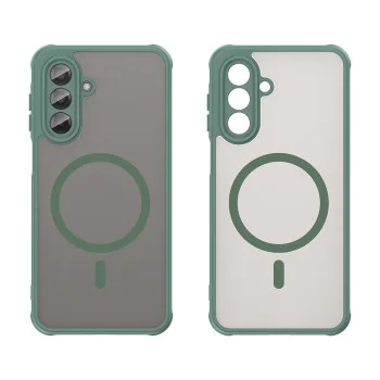 Калъф за Samsung Galaxy A17 5G / A17 4G - Techsuit - HaloFrost II MagSafe - Зелен