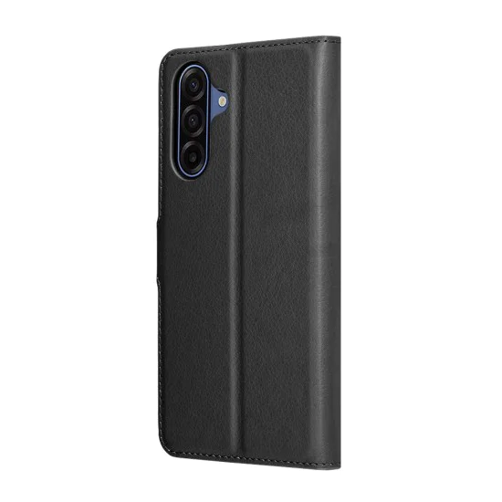 Калъф за Samsung Galaxy A17 5G / A17 4G - Techsuit - Leather Folio - Черен