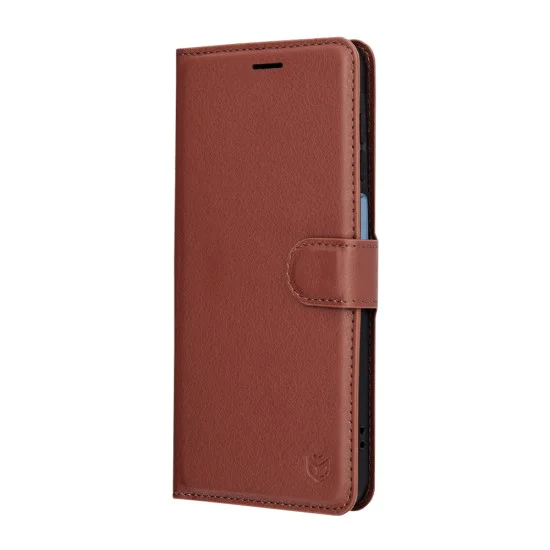 Калъф за Samsung Galaxy A17 5G / A17 4G - Techsuit - Leather Folio - Кафяв