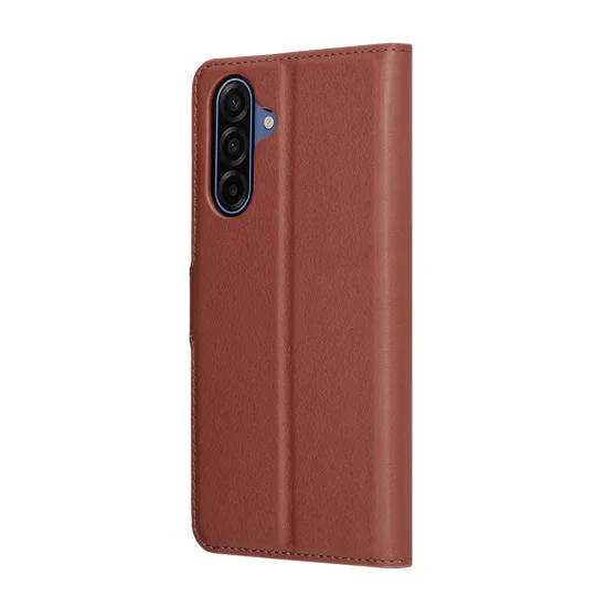 Калъф за Samsung Galaxy A17 5G / A17 4G - Techsuit - Leather Folio - Кафяв