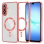 Калъф за Samsung Galaxy A17 5G / A17 4G - Techsuit - Luxury Crystal MagSafe - Червен