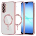 Калъф за Samsung Galaxy A17 5G / A17 4G - Techsuit - Luxury Crystal MagSafe - Розов