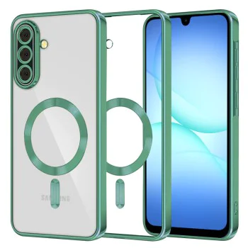 Калъф за Samsung Galaxy A17 5G / A17 4G - Techsuit - Luxury Crystal MagSafe - Светло Зелен