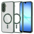 Калъф за Samsung Galaxy A17 5G / A17 4G - Techsuit - Luxury Crystal MagSafe - Тъмно Зелен