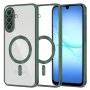 Калъф за Samsung Galaxy A17 5G / A17 4G - Techsuit - Luxury Crystal MagSafe - Тъмно Зелен