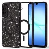 Калъф за Samsung Galaxy A17 5G / A17 4G - Techsuit - Luxury Glitter MagSafe - Черен