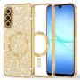 Калъф за Samsung Galaxy A17 5G / A17 4G - Techsuit - Luxury Glitter MagSafe - Златист
