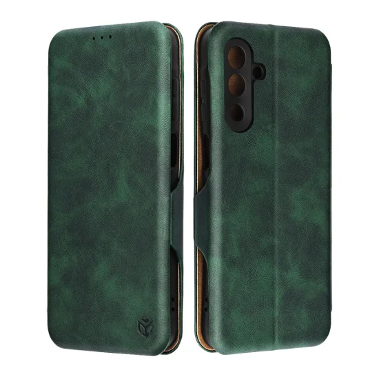 Калъф за Samsung Galaxy A17 5G / A17 4G - Techsuit - Safe Wallet Plus - Зелен