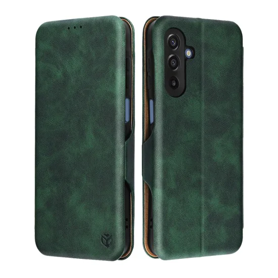 Калъф за Samsung Galaxy A17 5G / A17 4G - Techsuit - Safe Wallet Plus - Зелен