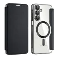 Калъф за Samsung Galaxy A17 5G / A17 4G - Techsuit - SmartMag Book Case - Черен