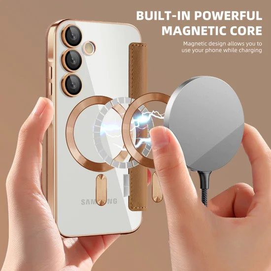 Калъф за Samsung Galaxy A17 5G / A17 4G - Techsuit - SmartMag Book Case - Черен