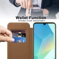Калъф за Samsung Galaxy A17 5G / A17 4G - Techsuit - SmartMag Book Case - Кафяв