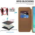 Калъф за Samsung Galaxy A17 5G / A17 4G - Techsuit - SmartMag Book Case - Кафяв