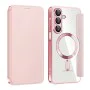 Калъф за Samsung Galaxy A17 5G / A17 4G - Techsuit - SmartMag Book Case - Розов