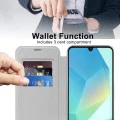 Калъф за Samsung Galaxy A17 5G / A17 4G - Techsuit - SmartMag Book Case - Сив