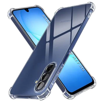 Калъф за Samsung Galaxy A17 5G / A17 4G - Techsuit - Удароустойчив Clear Silicone - Прозрачен