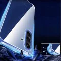 Калъф за Samsung Galaxy A17 5G / A17 4G - Techsuit - Удароустойчив Clear Siliconeов MagSafe - Прозрачен