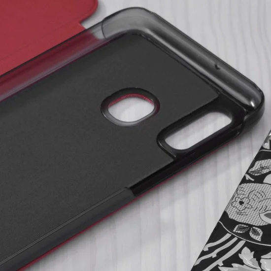 Калъф за Samsung Galaxy A20e - eFold Series - Червен