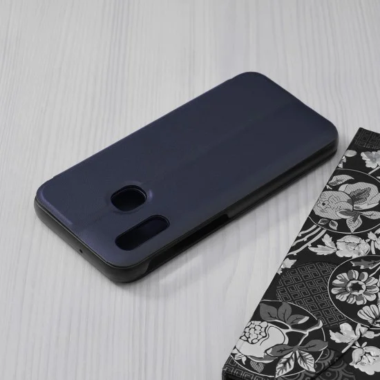 Калъф за Samsung Galaxy A20e - eFold Series - Тъмно син