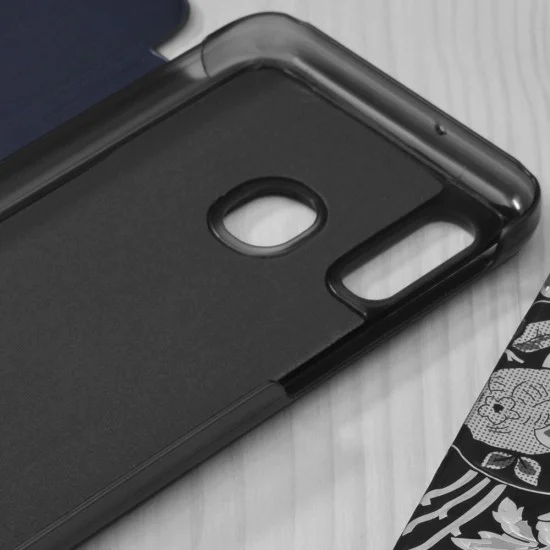 Калъф за Samsung Galaxy A20e - eFold Series - Тъмно син