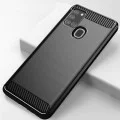 Калъф за Samsung Galaxy A21s - Carbon Silicone - Черен