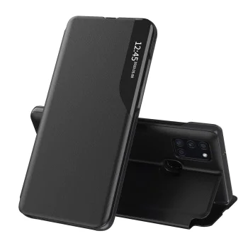 Калъф за Samsung Galaxy A21s - eFold Series - черен