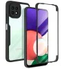 Калъф за Samsung Galaxy A22 5G + Протектор - ColorVerse 360 ​​Series - Черен
