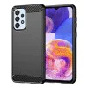 Калъф за Samsung Galaxy A23 4G / A23 5G - Carbon Silicone - Черен