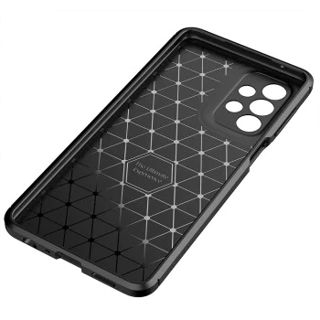 Калъф за Samsung Galaxy A23 4G / A23 5G - CarbonFiber - Черен