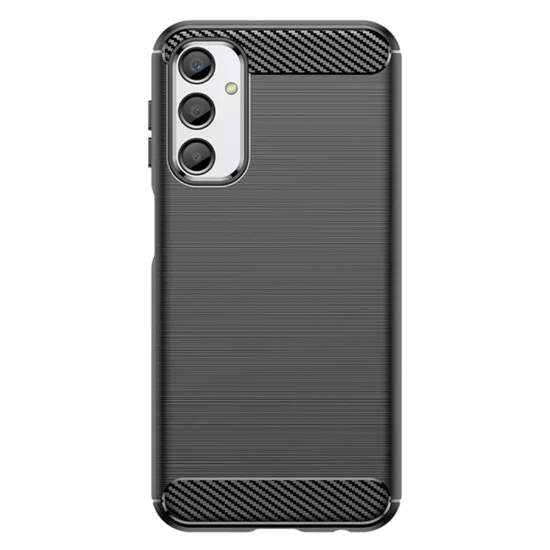 Калъф за Samsung Galaxy A24 - Carbon Silicone - Черен