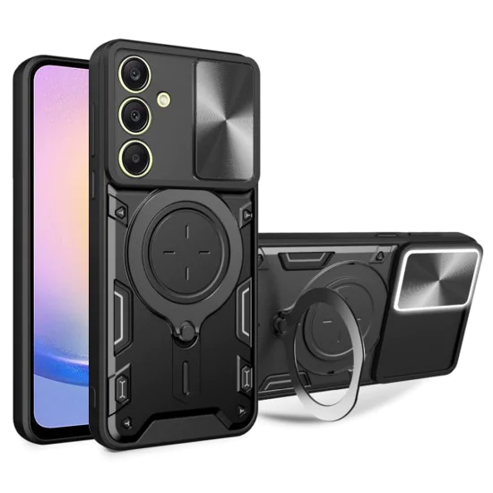 Калъф за Samsung Galaxy A25 5G - CamGuard Pro - черен