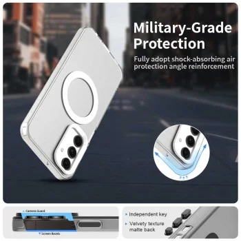 Калъф за Samsung Galaxy A25 5G - CandyCase MagSafe - Бял