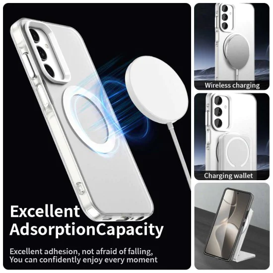 Калъф за Samsung Galaxy A25 5G - CandyCase MagSafe - Бял