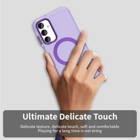 Калъф за Samsung Galaxy A25 5G - CandyCase MagSafe - Лилав