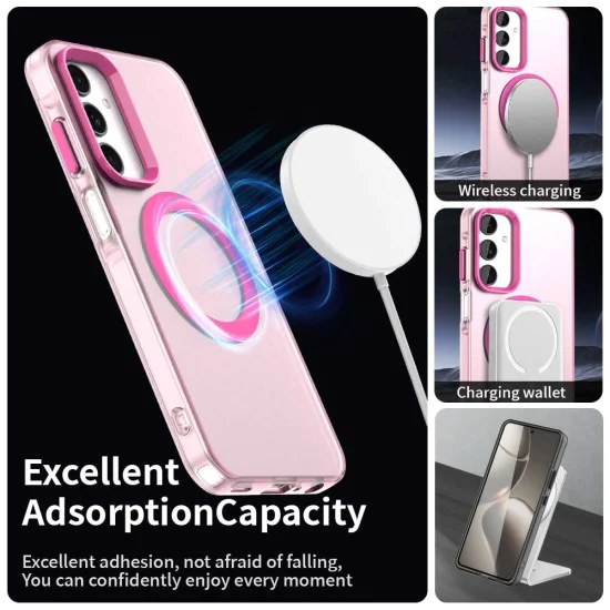 Калъф за Samsung Galaxy A25 5G - CandyCase MagSafe - Розов