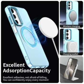 Калъф за Samsung Galaxy A25 5G - CandyCase MagSafe - син