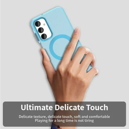 Калъф за Samsung Galaxy A25 5G - CandyCase MagSafe - син