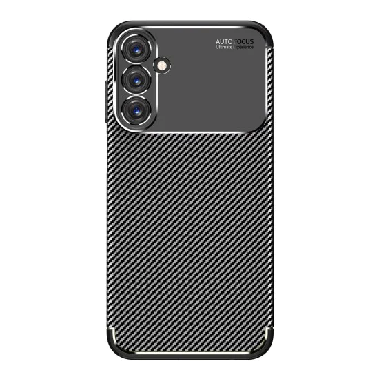 Калъф за Samsung Galaxy A25 5G - CarbonFiber - Черен