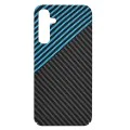 Калъф за Samsung Galaxy A25 5G - Carbonite FiberShell - Blue Pulse