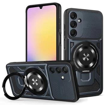 Калъф за Samsung Galaxy A25 5G - RuggedCam - Син