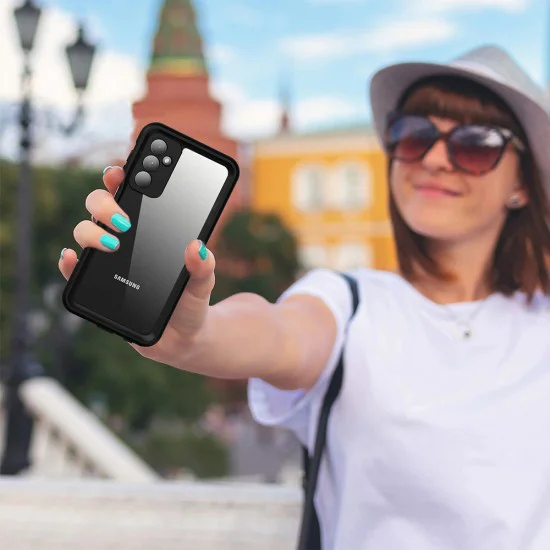Калъф за Samsung Galaxy A25 5G - ShellBox Waterproof IP68 Case - Черен