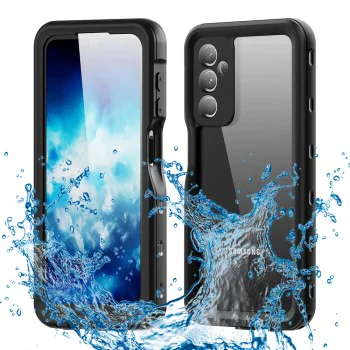 Калъф за Samsung Galaxy A25 5G - ShellBox Waterproof IP68 Case - Черен