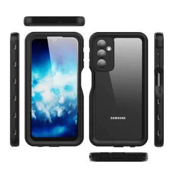 Калъф за Samsung Galaxy A25 5G - ShellBox Waterproof IP68 Case - Черен